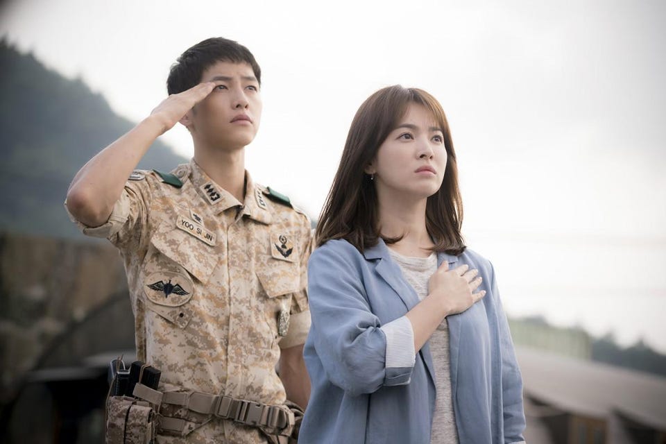 Song Hye-kyo dalam Drama Descendants of the Sun